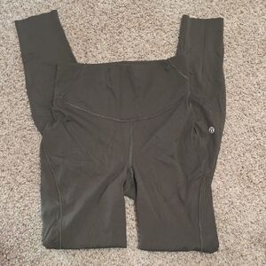 Lululemon Athletica Olive Green Leggings